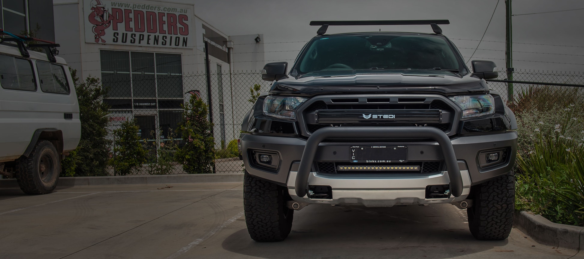 Ford Ranger 15-18 Lower Grill Light Bar